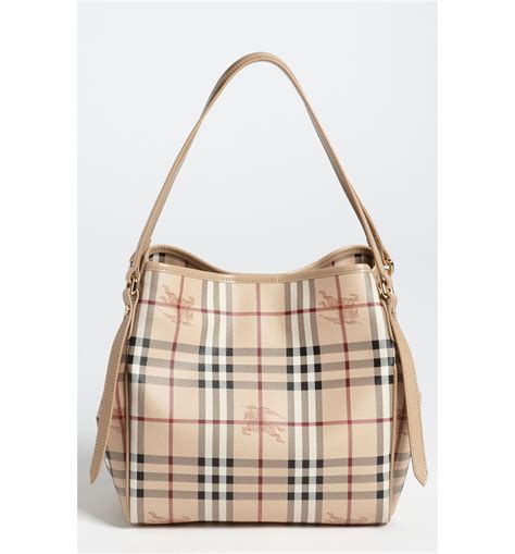 haymarket tote floral print burberry|Burberry haymarket check tote.